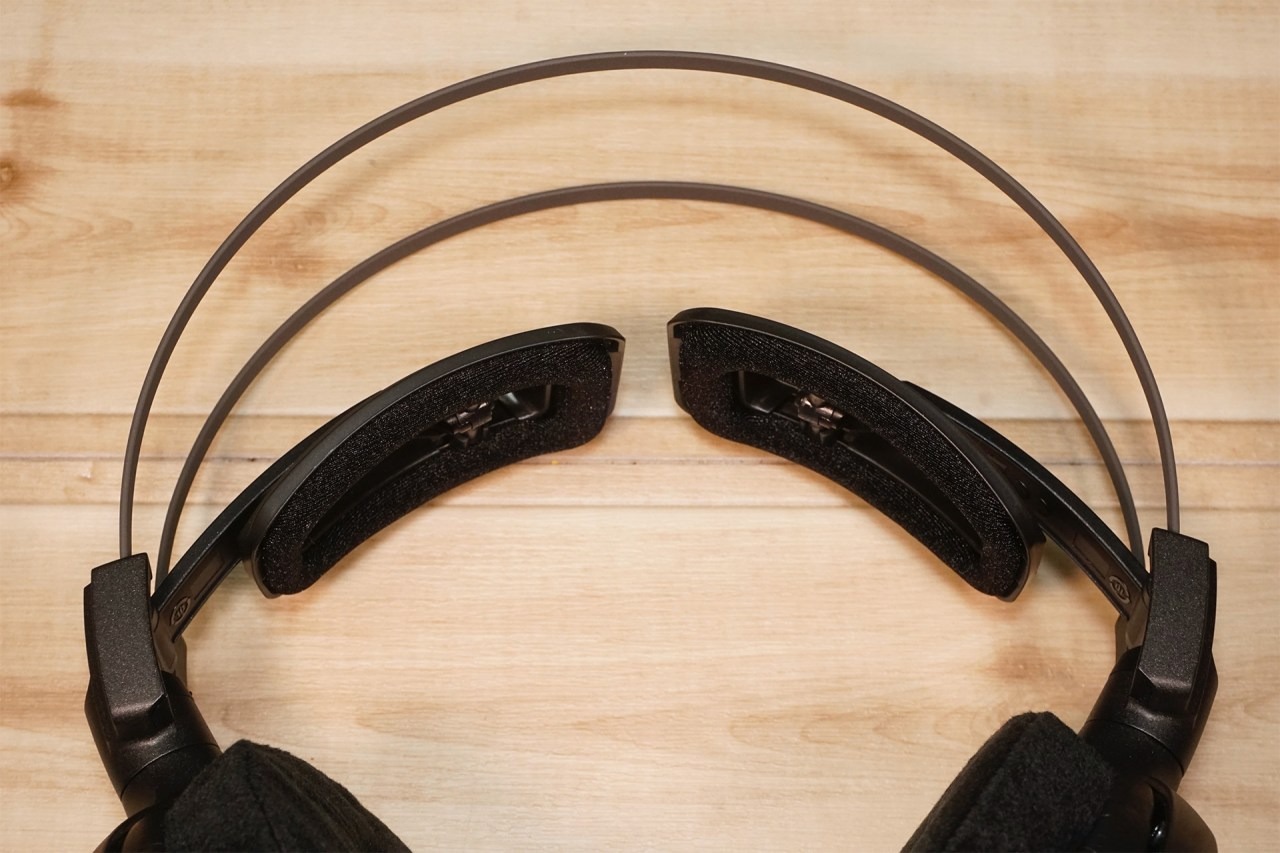 Thiết kế khung hợp kim Magie 265g 3D Wing và thay earpad Dekoni Audio Elite Velour ATH-AD2000X