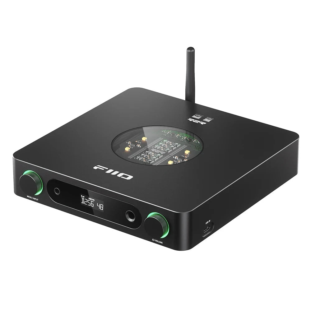 Bộ giải mã để bàn FiiO K13 R2R màu đen có ăng-ten Bluetooth